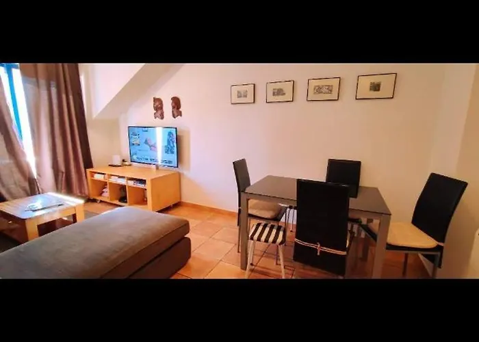 Aticos Con Terraza Vistas Urbanos 100 Playa Apartment Sanxenxo